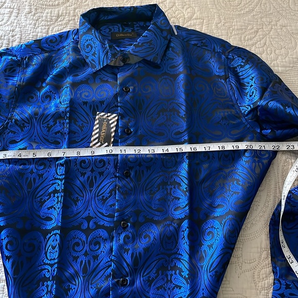 DiBanGu Mens Dress Shirt - Picture 7 of 8